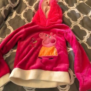 Peppa pig childrens hoodie size 4t?